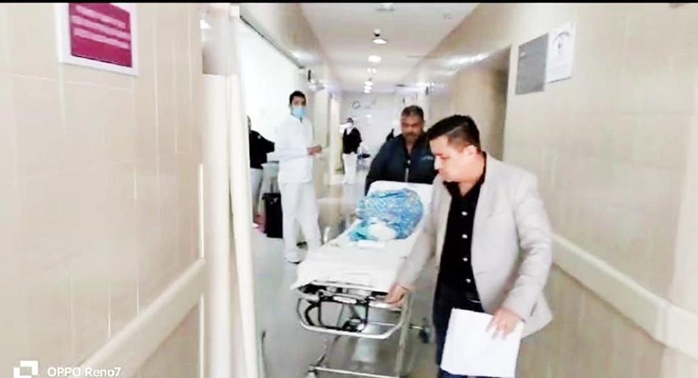 APOYA GOBIERNO DEL ESTADO CON TRASLADO DE UN MENOR DE 11 MESES A CDMX