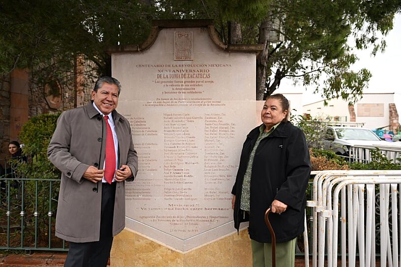 CONMEMORA GOBERNADOR 111 ANIVERSARIO DE LA TOMA DE ZACATECAS
