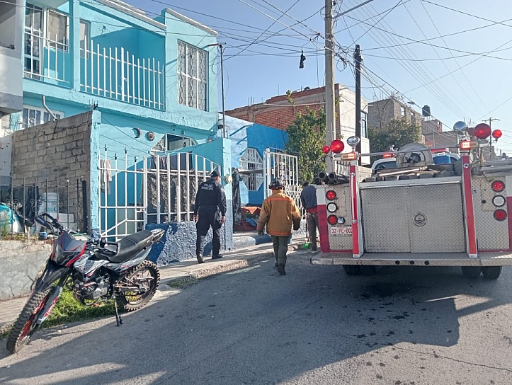 MENOR DE EDAD, LESIONADO, TRAS 'FLAMAZO' EN LA COLONIA LÁZARO CÁRDENAS