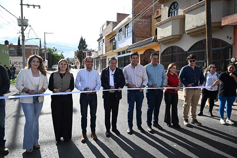 REHABILITAN CALLE NIÑOS HÉROES EN GUADALUPE