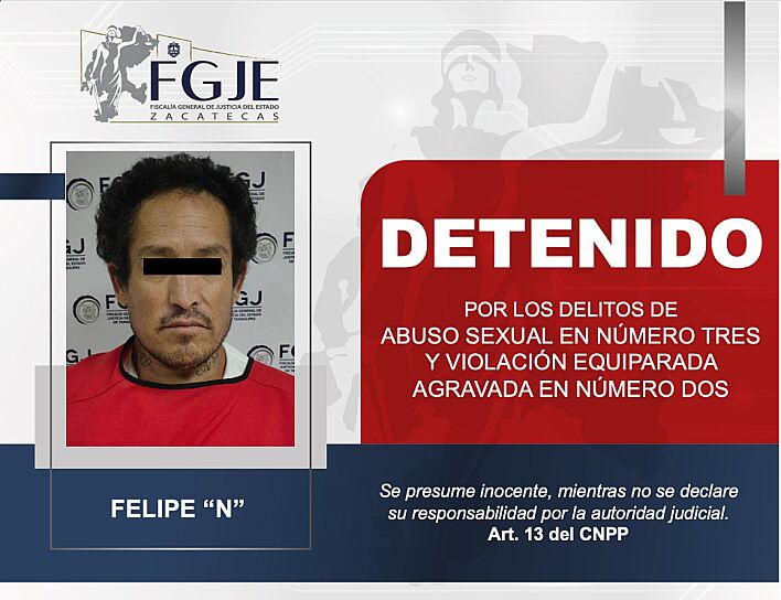 DEPORTAN A FELIPE DESDE EUA POR CINCO DELITOS SEXUALES