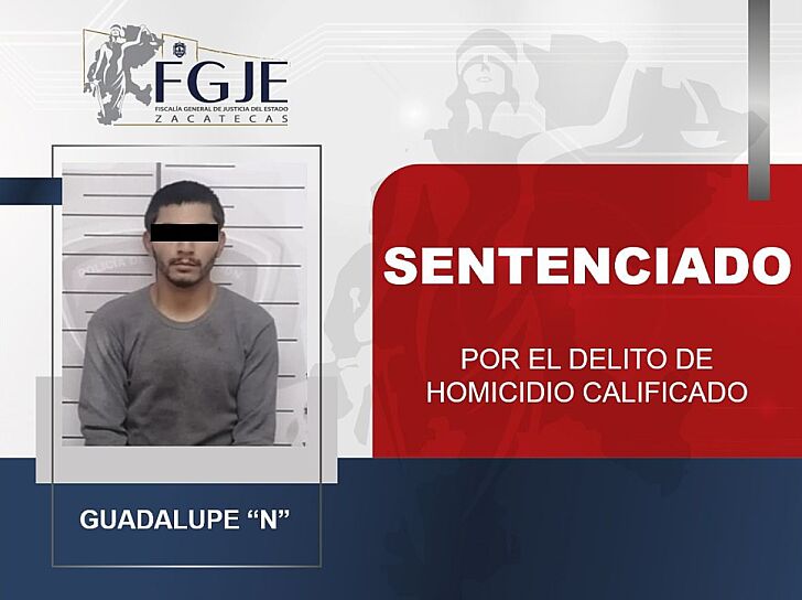 RECIBE GUADALUPE “N” SENTENCIA DE 20 AÑOS POR HOMICIDIO