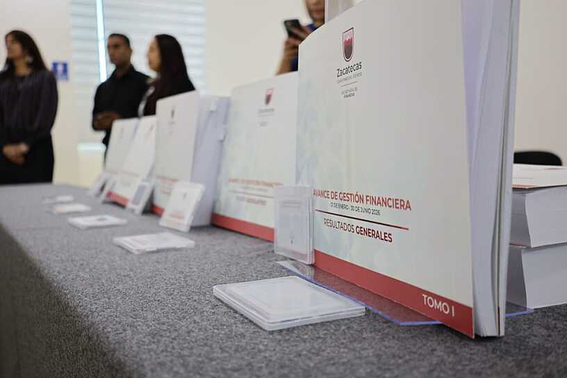 ENTREGA SECRETARÍA DE FINANZAS AVANCE DE GESTIÓN FINANCIERA 2026