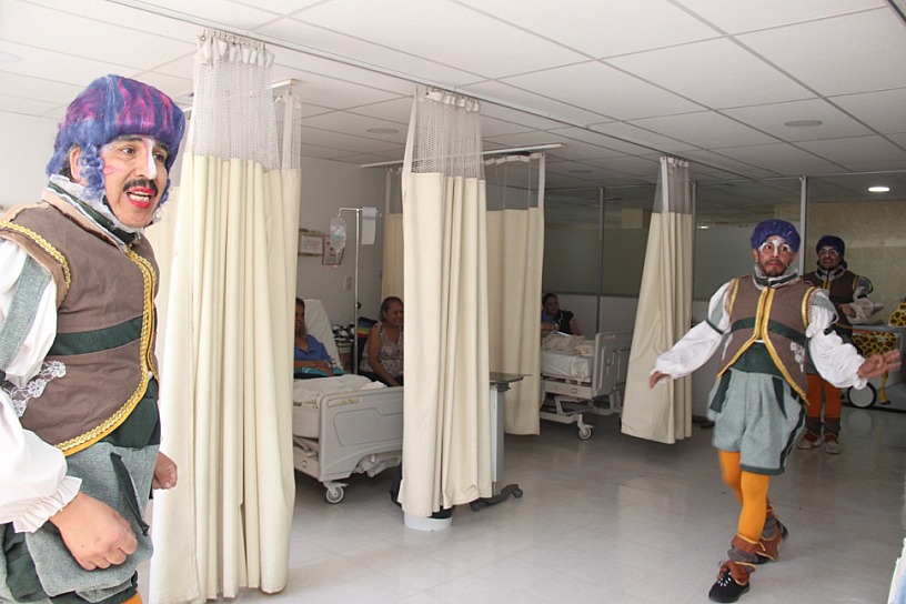 LLEVA EL ISSSTE ARTES ESCÉNICAS A SALAS MÉDICAS