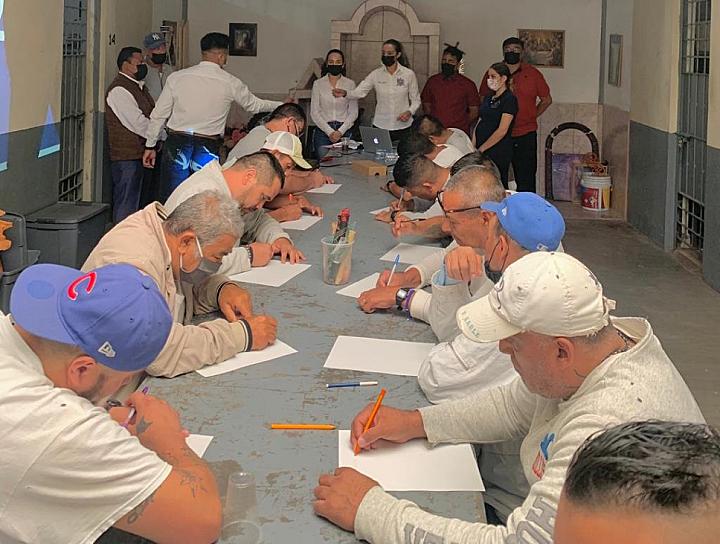 APOYAN ESTUDIANTES DE PSICOLOGÍA A INTERNOS DEL CENTRO PENITENCIARIO DE OJOCALIENTE