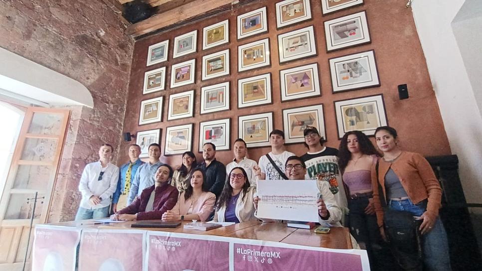 APOYAN JÓVENES ZACATECANOS A SHEINBAUM POR LA PRIMERA 