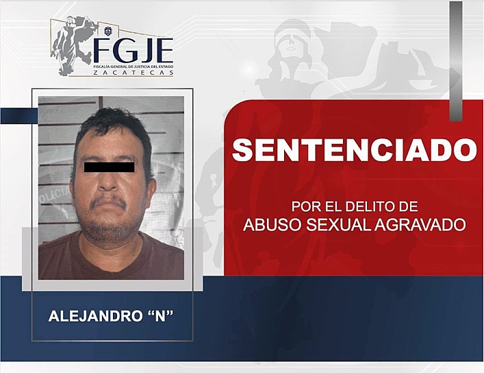 LOGRA FGJEZ SENTENCIA DE SEIS AÑOS POR ABUSO SEXUAL AGRAVADO