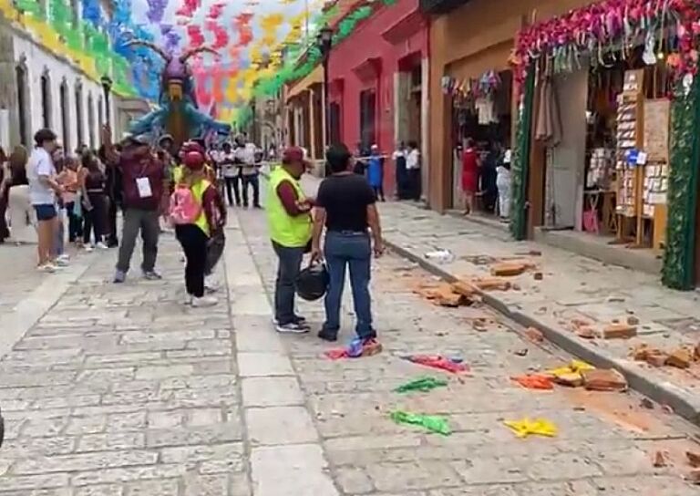 REGISTRAN SISMO EN OAXACA; HAY UN HERIDO