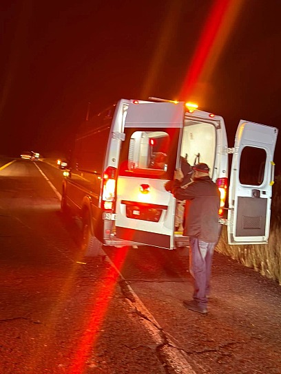 QUEDA HERIDO HOMBRE TRAS ACCIDENTE VIAL EN SAIN ALTO