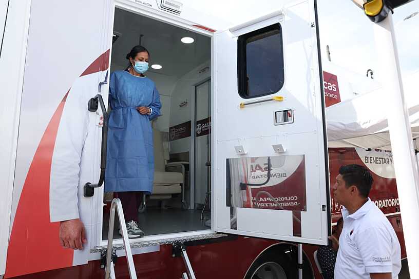 ACERCAN SERVICIOS MÉDICOS GRATUITOS A POBLACIÓN DE FRESNILLO   
