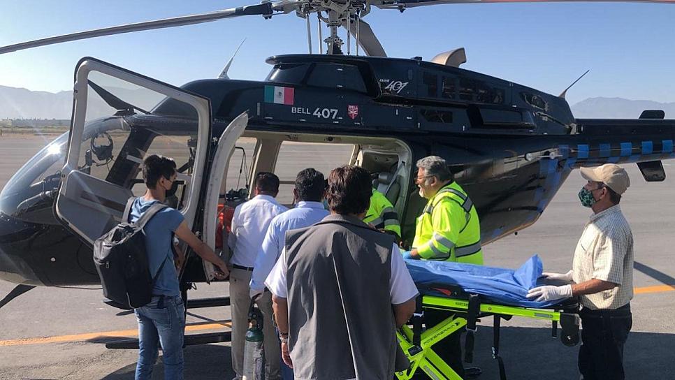 APOYA SSP AL TRASLADO DE PACIENTE EN ESTADO GRAVE 