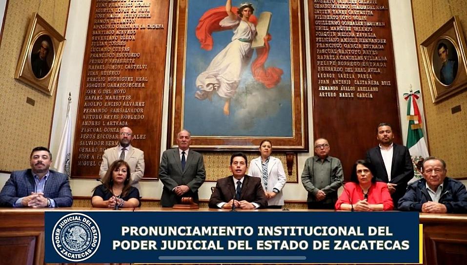 APOYA TSJEZ AL PODER JUDICIAL DE LA FEDERACIÓN