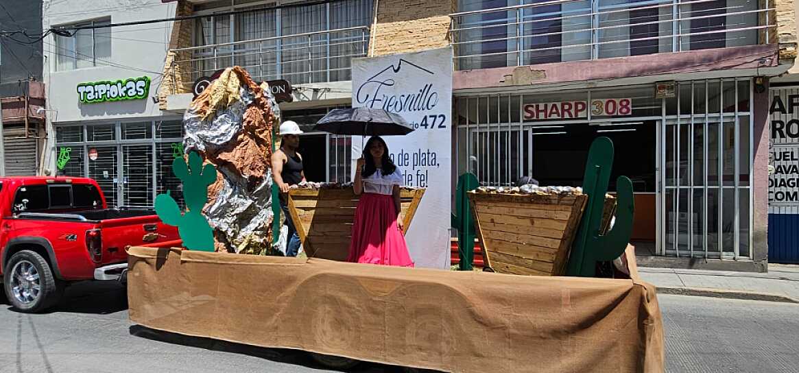 FRESNILLO VIVE SU FIESTA PATRIA Y COMUNITARIA EN EL 472 ANIVERSARIO DE SU FUNDACIÓN