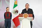 RECONOCE SHEINBAUM TRABAJO DE DAVID MONREAL EN SEGURIDAD DE ZACATECAS