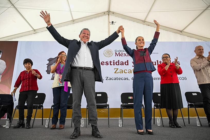 CONFIRMA CLAUDIA SHEINBAUM INICIO DE CARRETERA ZACATECAS-AGUASCALIENTES EN NOVIEMBRE