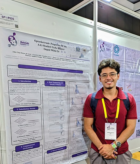 OBTIENE JULIO REYES MENCIÓN HONORÍFICA EN OLIMPIADA NACIONAL DE MATERIALES