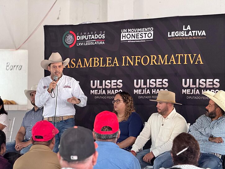 IMPULSA ULISES MEJÍA PROGRAMAS PARA EL CAMPO Y LA VIVIENDA