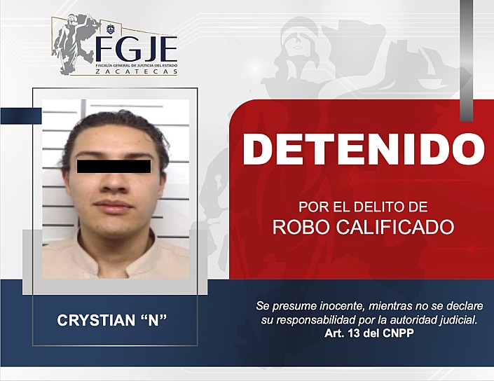 CUMPLIMENTA FGJEZ CINCO ÓRDENES DE APREHENSIÓN EN CUATRO MUNICIPIOS