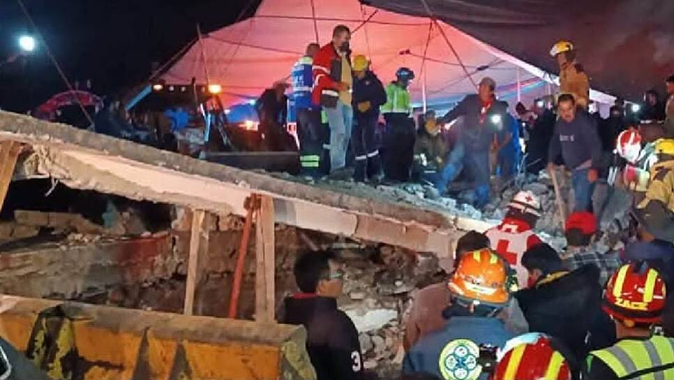 DEJA EXPLOSIÓN PIROTÉCNICA NUEVE MUERTOS EN IGLESIA DE TEMASCALCINGO