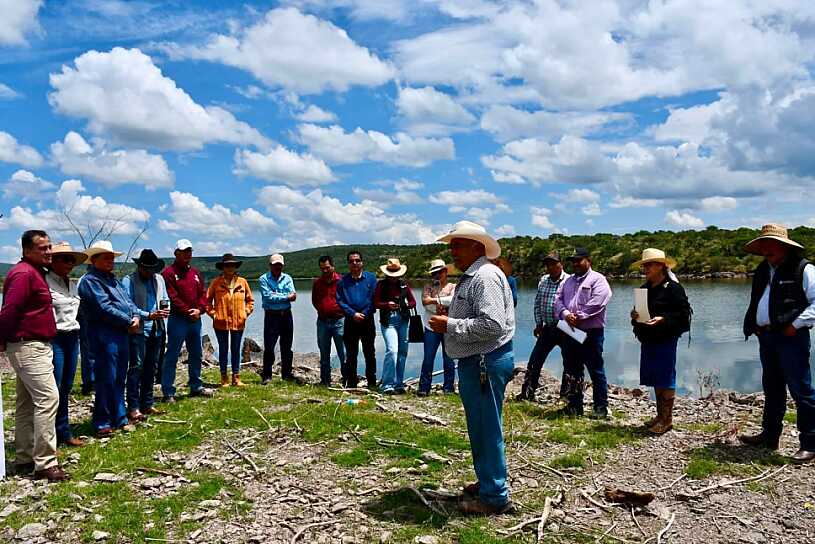 INICIA SEGUNDA ETAPA DE CONDUCCIÓN DE AGUA EN PRESA ZACATECANA   