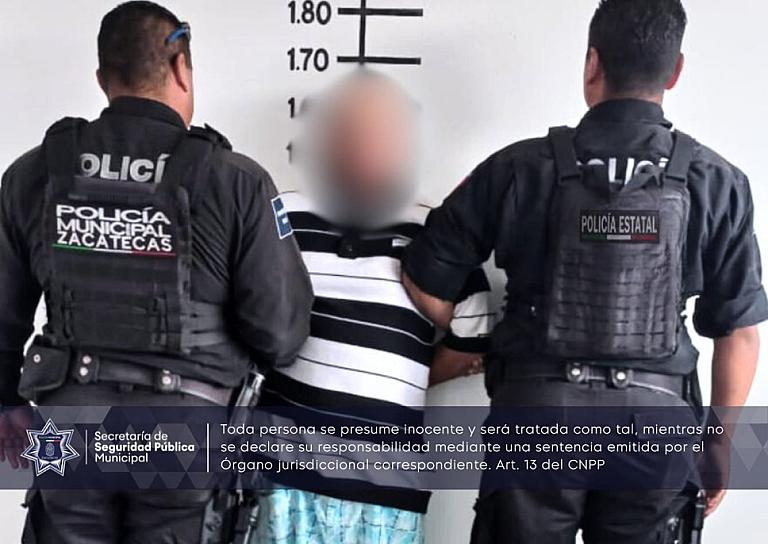 APREHENDEN A HOMBRE POR EL DELITO DE LESIONES
