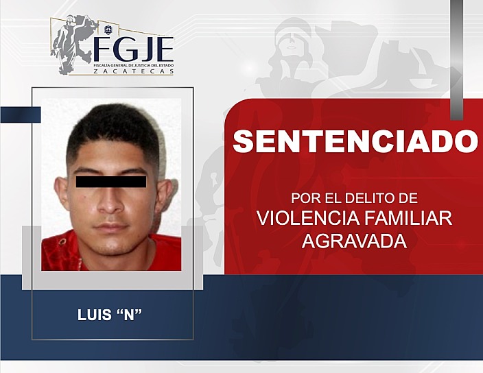 LO CONDENAN A CASI 3 AÑOS DE PRISIÓN POR VIOLENCIA FAMILIAR AGRAVADA   