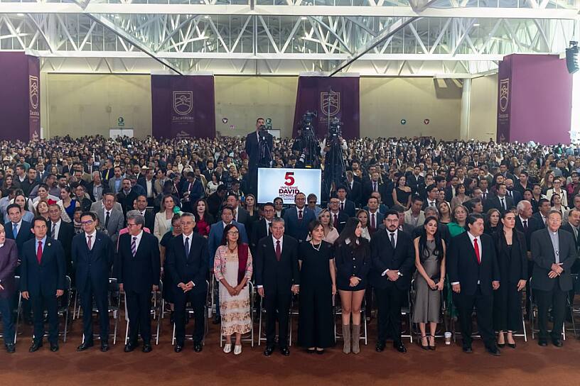 EN ZACATECAS SEGUIREMOS GENERANDO PAZ, BIENESTAR Y PROGRESO: DAVID MONREAL