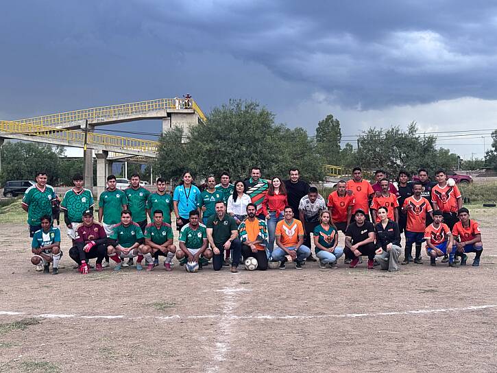PROMUEVE MOVIMIENTO CIUDADANO CONVIVENCIA Y RECONOCE TALENTO FUTBOLÍSTICO EN RANCHO GRANDE