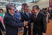 DESTACA RICARDO MONREAL AVANCES FINANCIEROS Y DE SEGURIDAD ESTATALES