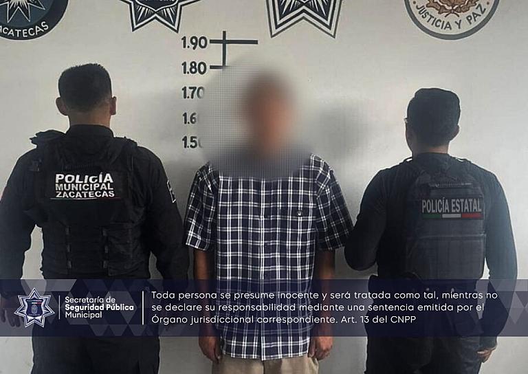APREHENDEN A UN HOMBRE EN PASEOS DEL VALLE