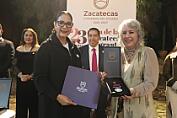 ENTREGAN RECONOCIMIENTO “ADALID CANTERA Y PLATA 2026” A DOS ZACATECANAS MIGRANTES