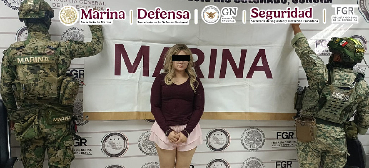 DETIENE SEMAR A YANET “N” CON MÁS DE 5 MIL CARTUCHOS
