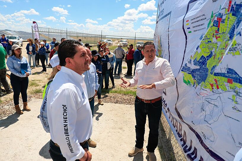REFUERZAN ABASTO DE AGUA CON NUEVA PERFORACIÓN