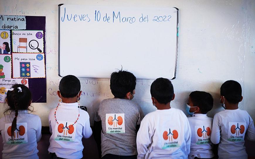 Aprenden alumnos de preescolar a cuidar los riñones&nbsp;