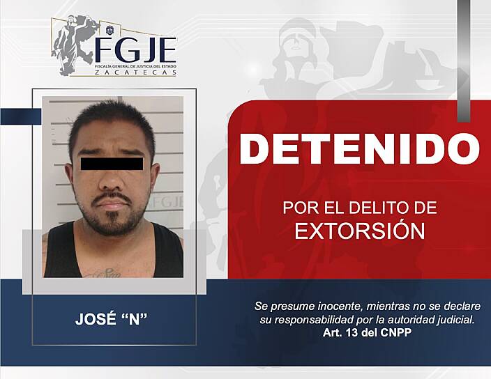 CAPTURA FGJEZ A CINCO PERSONAS BUSCADAS POR DIVERSOS DELITOS