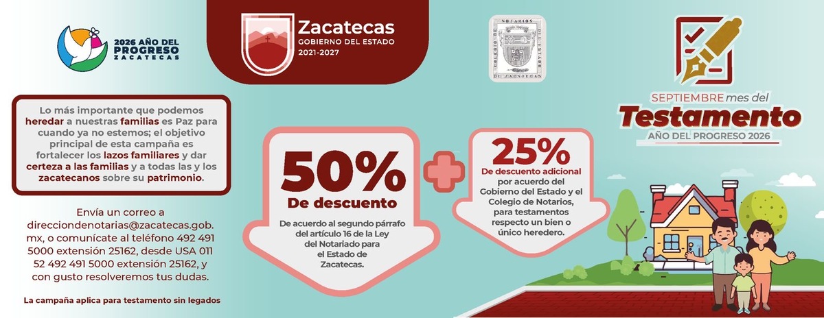MES DEL TESTAMENTO 