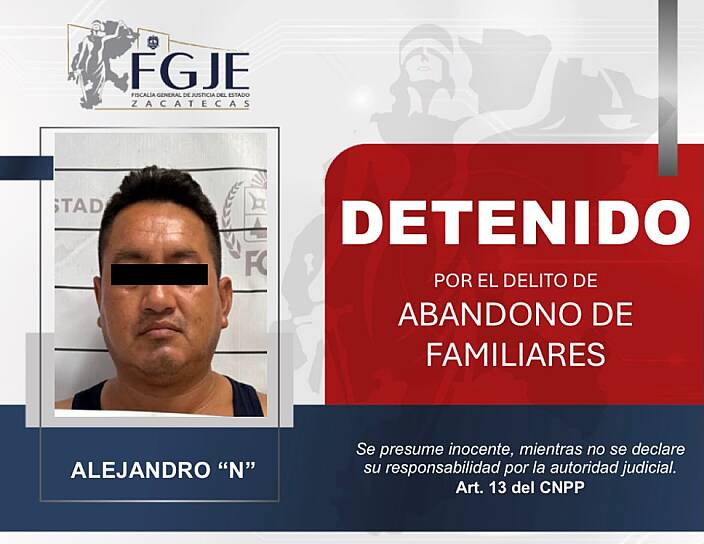 DETIENEN A ALEJANDRO “N” POR ABANDONO DE FAMILIARES EN QUINTANA ROO