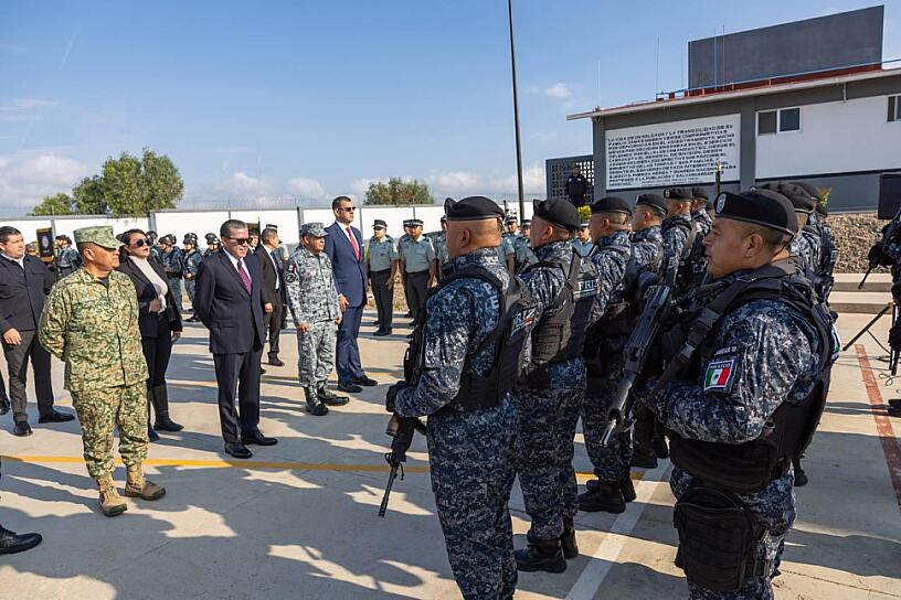 DESTACA DAVID MONREAL LABOR DE FUERZAS ARMADAS EN SEGURIDAD