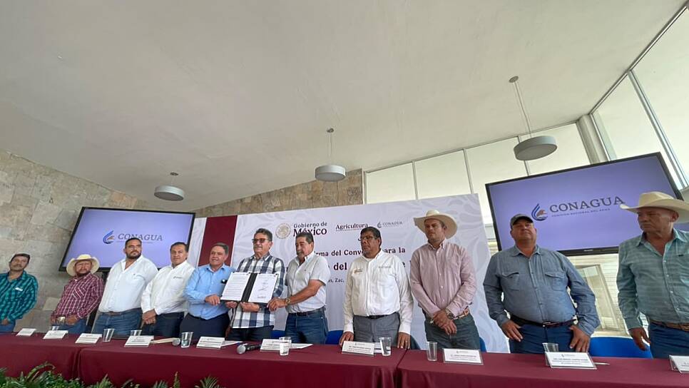 DESTINAN MIL 662 MILLONES A TECNIFICAR RIEGO EN ZACATECAS