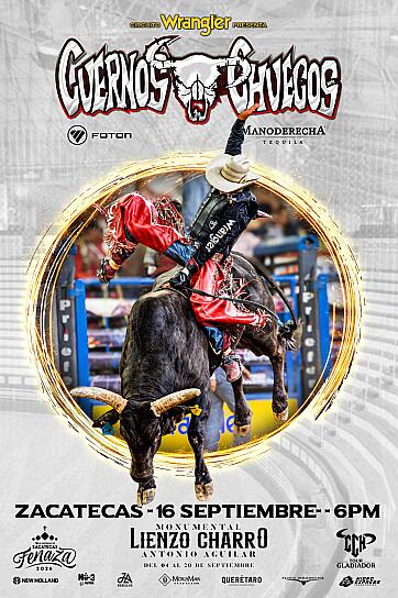 LLEGARÁ CUERNOS CHUECOS 2026 A ZACATECAS CON EL TOUR GLADIADOR