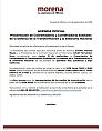 PRESENTARÁ MORENA ESTE MARTES COORDINACIÓN ESTATAL PARA ZACATECAS