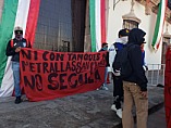 EXIGEN NORMALISTAS PAGO EN EFECTIVO Y BLOQUEAN BULEVAR DE ZACATECAS