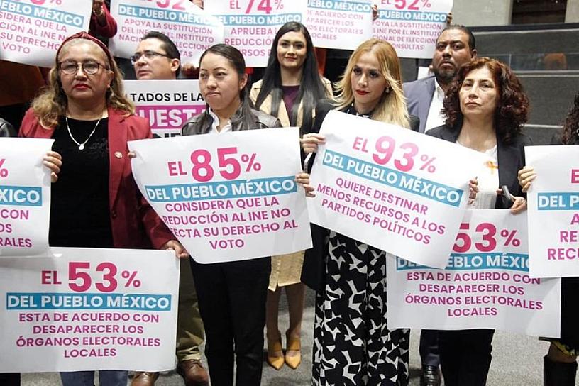 APRUEBA CÁMADA DE DIPUTADOS PLAN B DE REFORMA ELECTORAL; RECHAZA PROPUESTA INICIAL DE AMLO