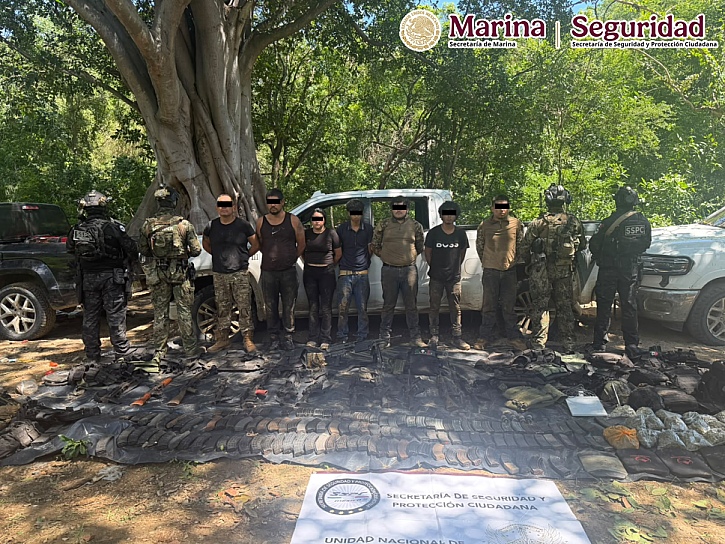 DETIENEN A NUEVE TRAS AGRESIÓN ARMADA EN SIERRA DE SINALOA