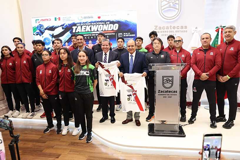 ANUNCIA DAVID MONREAL CAMPEONATO NACIONAL DE TAEKWONDO CON 2 MIL 523 PARTICIPANTES