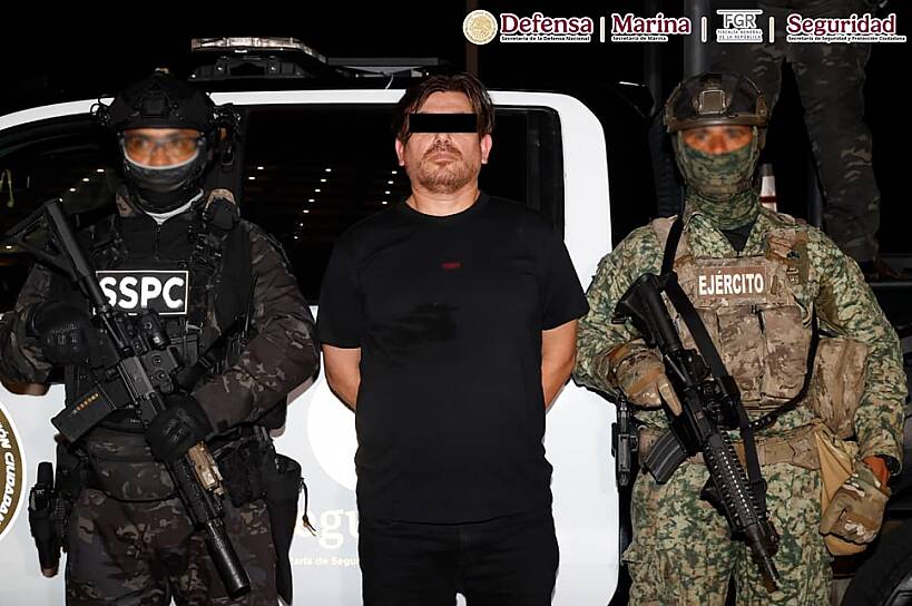 CAPTURAN A “EL PELI”, PRESUNTO OPERADOR DE “LOS CHAPITOS” EN SINALOA