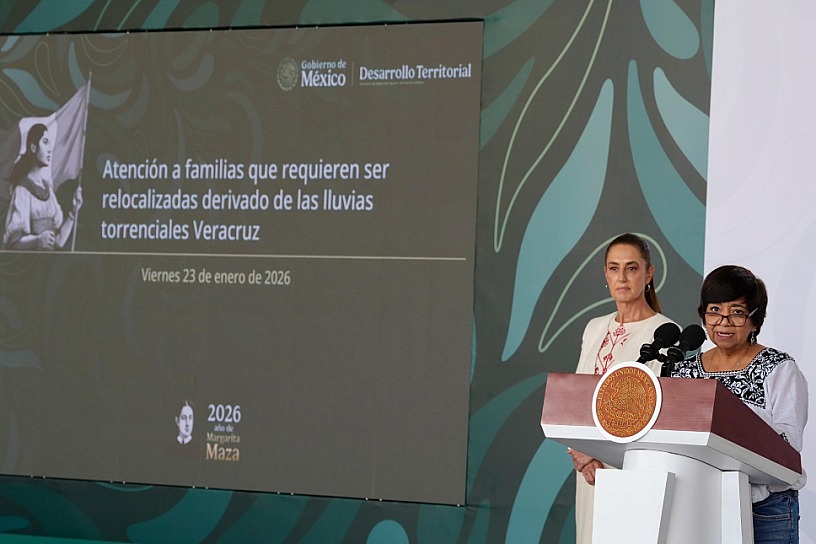 ANUNCIA SHEINBAUM INVERSIÓN DE 20 MIL MILLONES EN INFRAESTRUCTURA VERACRUZ   