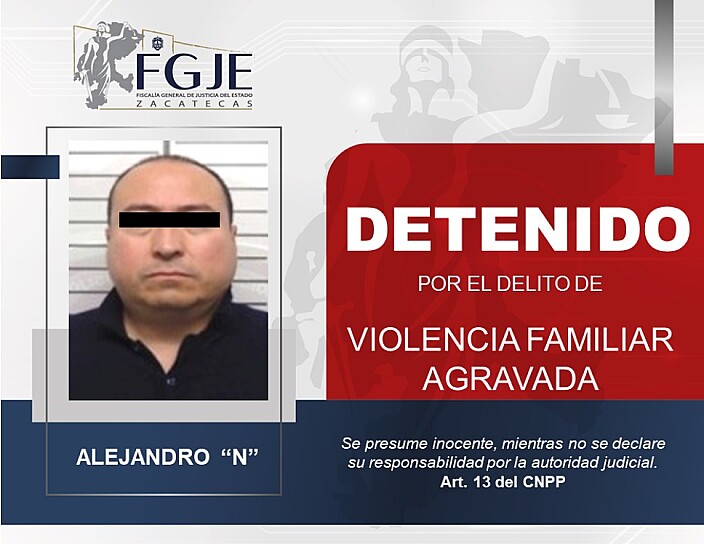 EJECUTA FGJEZ 12 APREHENSIONES POR HOMICIDIO, SECUESTRO Y OTROS DELITOS