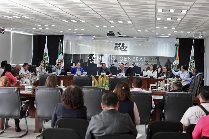Aprueba IEEZ informe inicial del balance de bienes de PEZ y PAZ