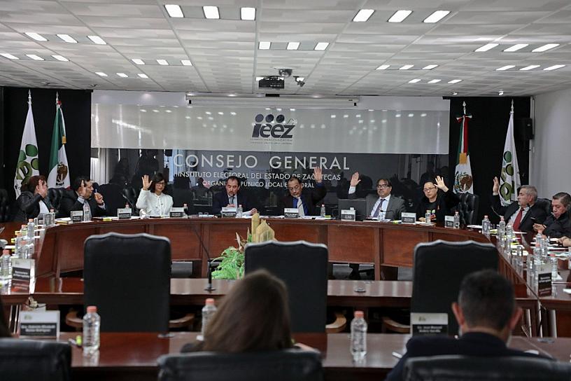 Aprueba IEEZ integración de comisiones permanentes y transitorias 